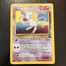 Pokemon TCG Mew #9 Holo Foil Wizards of the Coast Black Star Promo NM/M*CCGHouse - Image 1