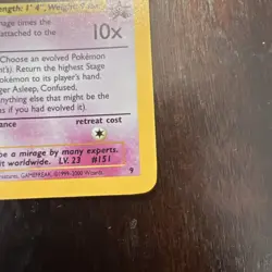 Pokemon TCG Mew #9 Holo Foil Wizards of the Coast Black Star Promo NM/M*CCGHouse - Image 5