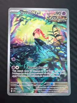 Pokemon TCG Scarlet And Violet Paradox Rift Scream Tail Black Star Promo 065 NM - Image 1