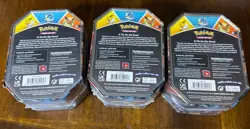 Pokemon Eevee Evolutions Tin Bundle - Flareon V, Vaporeon V, Jolteon V - Sealed 820650809057 - Image 2