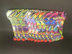 Pokemon Tcg Phantasmal Flames Sleeved Booster Pack(lot Of 10) | Art Set Included - Image 3