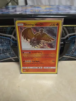 Pokemon TCG Shining Ho-Oh SM70 Holo Rare NM-Mint Condition, Sealed Promo - Image 1