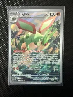 Flygon 101/094 Illustration Rare IR Pokemon TCG Phantasmal Flames English NM - Image 1