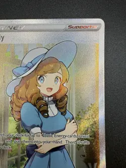 TCG Pokemon Lady 193/196 Lost Origin Sword & Shield FULL ART TRAINER, NM - Image 5
