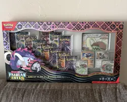 Pokemon TCG PALDEAN FATES Great Tusk Iron Treads Ex Premium Collection SEALED - Image 1
