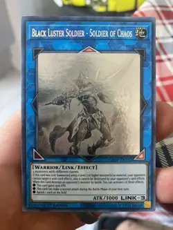 Black Luster Soldier - Soldier of Chaos (Ghost Rare) GFTP-EN132 - Image 1