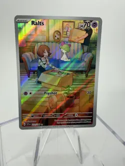 Pokemon TCG Ralts 211/198 Special Illustration Scarlet & Violet Base Set - Image 1