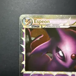 2010 Pokemon Espeon (Prime) 81/90 Undaunted Holo Ultra Rare NM - Image 2