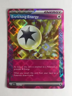 Pokemon TCG Surging Sparks Ace Spec Enriching Energy 191/191 Near Mint - Image 1