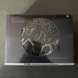 Pokemon TCG Sword & Shield Zamazenta ETB Elite Trainer Box PLUS New/Sealed - Image 1