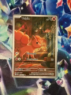 Pokemon TCG Vulpix 138/132 Mega Evolution Mint Condition - Image 1