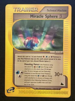 2003 Pokemon e-Series Skyridge 130/144 Miracle Sphere Beta - Image 1