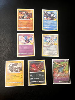 Pokemon 25th Anniversary Legendary Mini Set - highlighted by Zacian + 6 more - Image 1