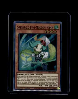 Yu-Gi-Oh! Speedroid Fuki-Modoshi Piper LED-EN002 (SR) 1st Ed - Image 1