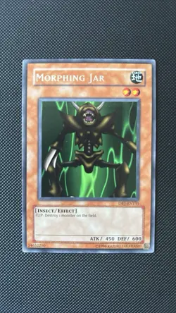 Misprint Man-Eater Bug Morphing Jar Wrong Name MP Rare DB1-EN131 Yu-Gi-Oh! - Image 1