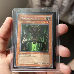 Misprint Man-Eater Bug Morphing Jar Wrong Name MP Rare DB1-EN131 Yu-Gi-Oh! - Image 3