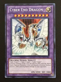 Yu-Gi-Oh! TCG Cyber End Dragon LCGX-EN181 Unlimited Edition Secret Rare LP - Image 1