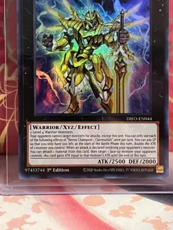 Yugioh! Heroic Champion - Claivesolish - DIFO-EN044 - Super Rare - 1st Edition - Image 2