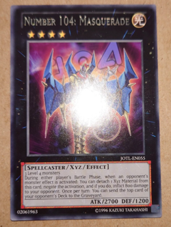 Yu-Gi-Oh - Number 104: Masquerade - JOTL-EN055 - Rare - Image 1