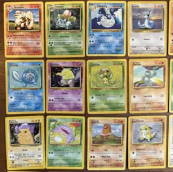 Vintage Pokemon Cards Base Set/Gym Sets - 40 Uncommons/Commons, No Duplicates - Image 3