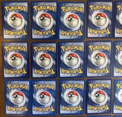 Vintage Pokemon Cards Base Set/Gym Sets - 40 Uncommons/Commons, No Duplicates - Image 4