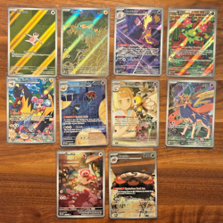 Pokemon TCG Card Lot of 10 - Destined Rivals, Mega Evolution, Phantasmal Flames - Image 1