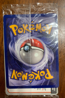 Sealed Pikachu Pokemon The First Movie WB Promo Black Star 1999 Card WOTC New - Image 2