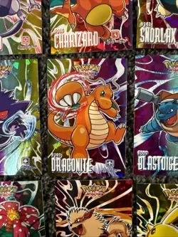 Pokemon Database Attacks Rare Rainbow Cracked Ice Variant (x9) Cards. Gengar - Image 2