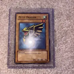 LOB-E019 Petit Dragon Common 1st Edition NM Yugioh Card - Image 1