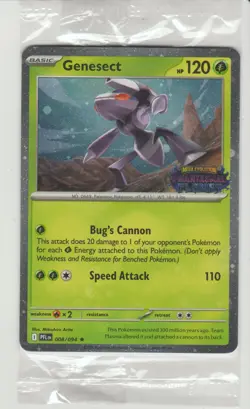 Genesect - Stamped Promo Pokemon Card PFL 008/094 Phantasmal Flames Best Buy - Image 1