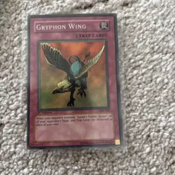 SDP-050 Gryphon Wing Super Rare 1st Edition NM Yugioh Card - Image 1