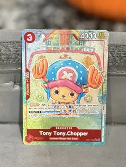 One Piece Card Game Tony Tony.Chopper EB01-006 Super Rare Alternate Art English - Image 1