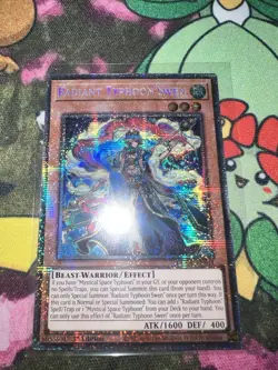 DOOD-EN014 Radiant Typhoon Swen Starlight Rare Yu-Gi-Oh Card 1st New (b) - Image 1