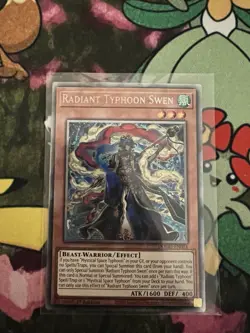 DOOD-EN014 Radiant Typhoon Swen Starlight Rare Yu-Gi-Oh Card 1st New (b) - Image 2