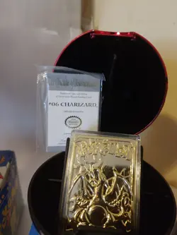 Pokemon, All (6) limited edition 23k gold plated pokemon trading cards from... - Image 5