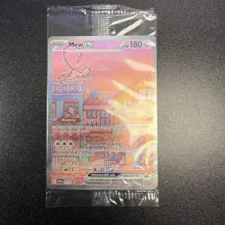 Mew ex 053 Sv: Scarlet & Violet Promo Cards Holo SEALED JY - Image 1