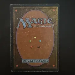 Magic the Gathering Scrubland Revised Edition Dual Land Heavily Played - Image 2