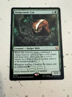 Magic The Gathering - Avatar: The Last Airbender-Badgermole Cub Mythic Non-Foil - Image 1