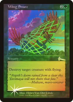 MTG FOIL Wing Snare - Urza's Legacy #117 - Image 1