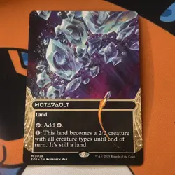 Mutavault (Borderless) #0028 (M) MTG Edge of Eternities Stellar Sights (EOS) - Image 1