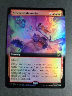 Storm of Memories (Extended Art Foil) Rare MTG Avatar Eternal - Image 1