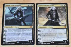 MTG 2x Planeswalker Sorin Grim Nemesis & Solemn Visitor - Image 1