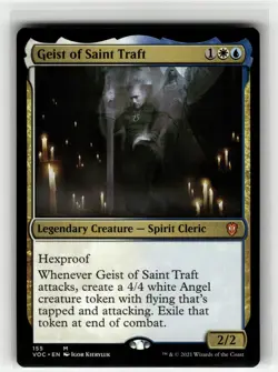 GEIST OF SAINT TRAFT Crimson Vow Commander #155 VOC(NM+)(MTG) - Image 1