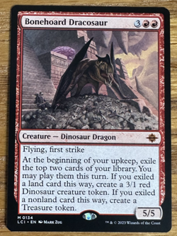 MTG Lost Caverns Of Ixalan, Bonehoard Dracosaur - Image 1