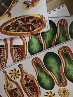 MTG 2016 Magic the Gathering KALADESH AIRSHIP & THOPTER 4FT. DISPLAY NEVER USED - Image 5