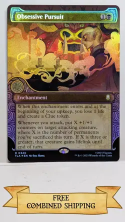 Obsessive Pursuit (Showcase) Avatar: The Last Airbender Foil - Image 1