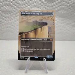 The Walls of Ba Sing Se Borderless #329 Mythic MTG Avatar The Last Airbender TLA - Image 1