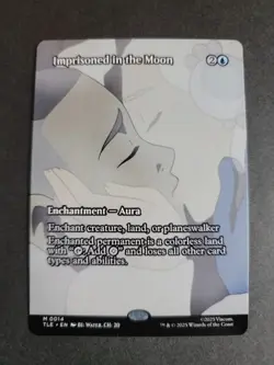 Imprisoned in the Moon (Borderless) Mythic MTG Avatar Eternal - Image 1
