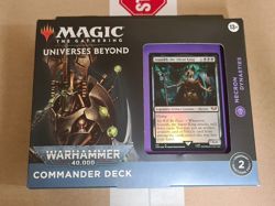 NECRON DYNASTIES COMMANDER DECK MAGIC THE GATHERING WARHAMMER 40K 40,000 MTG - Image 1