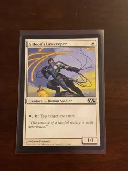 Magic the Gathering 2012 Gideon's Lawkeeper - Image 1